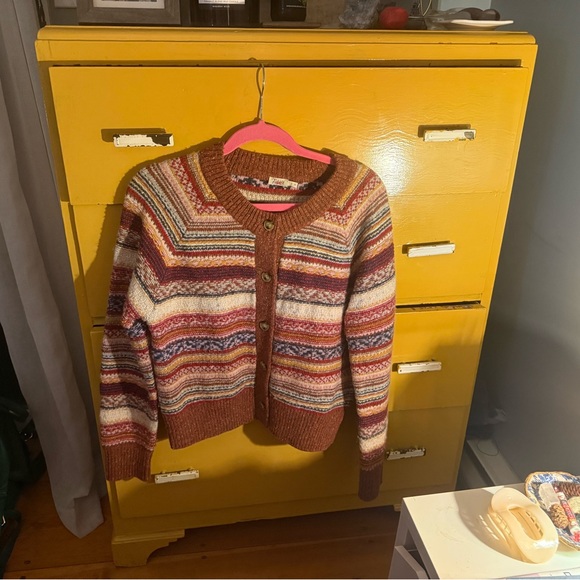 Faherty Wool Cardigan - Picture 2 of 4